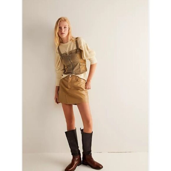 NWT-Free People Your Person Thermal-Washed Out-L - Picture 2 of 5